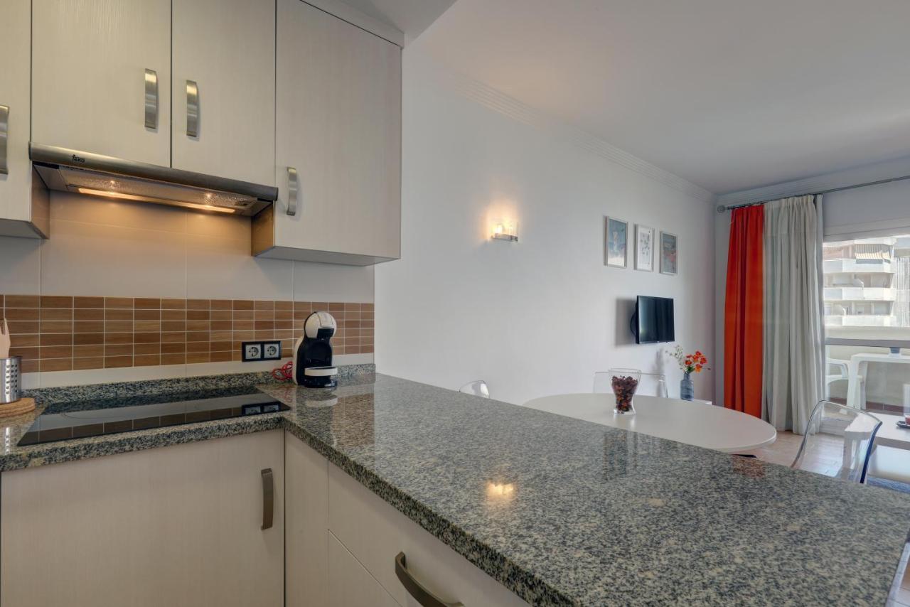 074 - Fabulous Sea View Apartment In Benal Beach Complex Benalmádena Eksteriør bilde