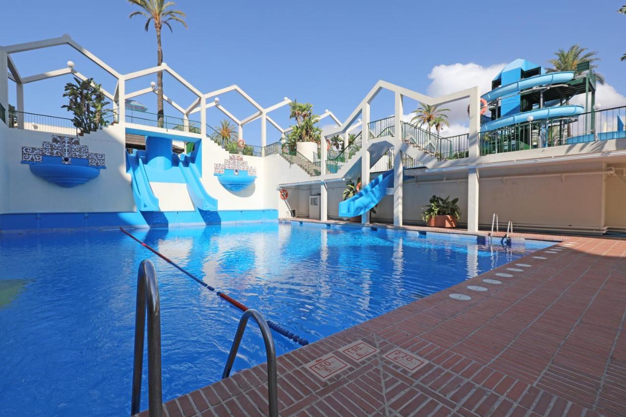 074 - Fabulous Sea View Apartment In Benal Beach Complex Benalmádena Eksteriør bilde